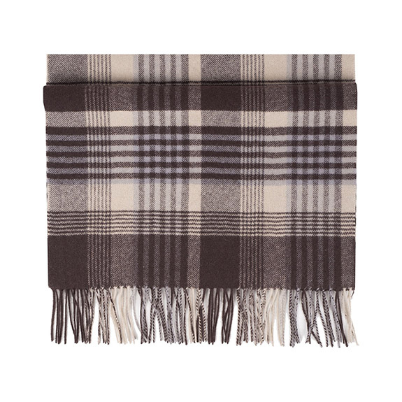 Bea Scarf Brown Check URBAN PIONEERS