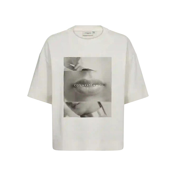 CM Muse Tee Front Print Copenhagen Muse