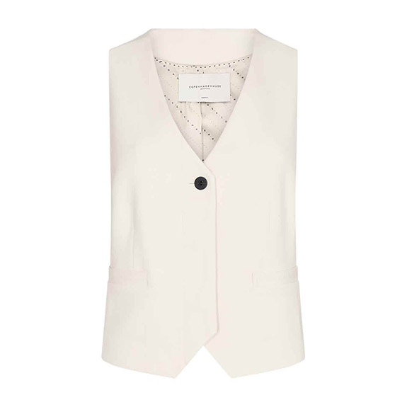 Tailor Waistcoat Offwhite COPENHAGEN MUSE