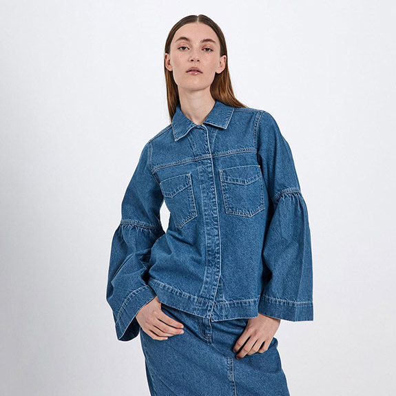 Hannali LS Denim Jacket NORR