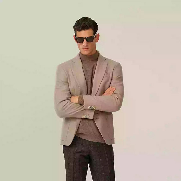 Sherman Easy Wool Blazer Beige SAND