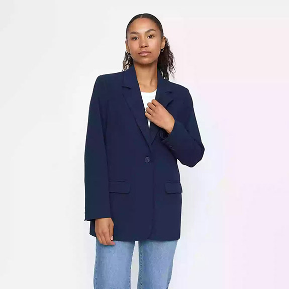 Vilja Loose Blazer Bl  SOFT REBELS