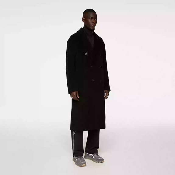 Willy Wool Coat Black