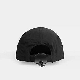 5 Panel Padded Nylon Cap Black J LINDEBERG - bild 2