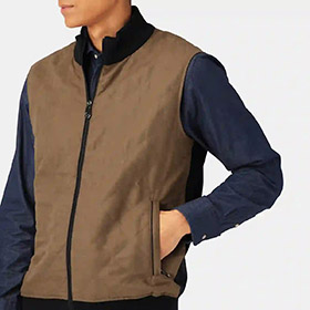 Alcantara Vest Navy LESS WORRIES - bild 1