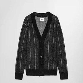 Billy Cardigan Black Stripes NN07 - bild 5