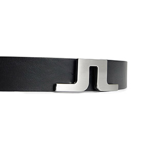 Bridger Leather Belt Black J LINDEBERG - bild 3