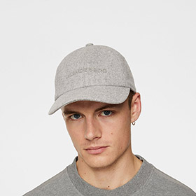 Elijah Wool Cap Gray Flanell J LINDEBERG - bild 4