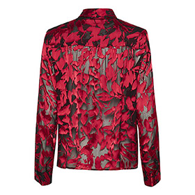 ElvaGZ P silk shirt Red Gestuz - bild 2