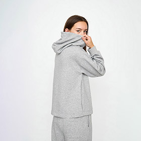 ES Nori Sweatshirt Grey Melange ESME - bild 2