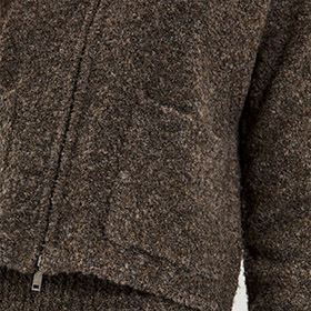 Filine knit cardigan Dk Brown - bild 3