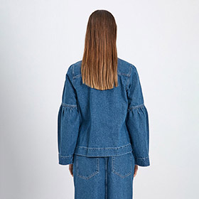 Hannali LS Denim Jacket NORR - bild 3