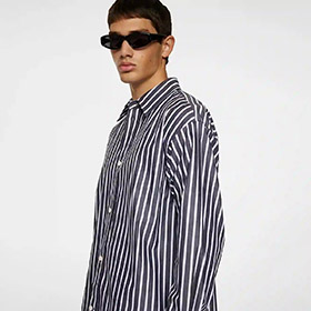 Howard Bold Stripe Shirt J LINDEBERG - bild 3