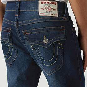 Jeans Ricky Flap Dark Blue TRUE RELIGION - bild 3