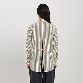 Linna LS shirt Black Stripe - bild 3