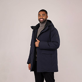 Windsor Parka Bluegraphite URBAN PIONEERS - bild 2